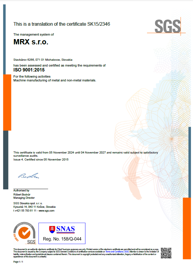 Certifikát